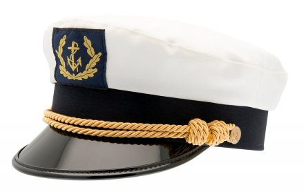 Fiddler cap - CTH Ericson Sailor Wool Blend (white)
