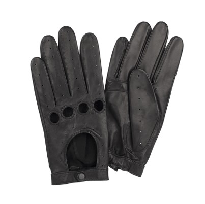 Gloves - HK Ladies Driving glove Hairsheep (Black)