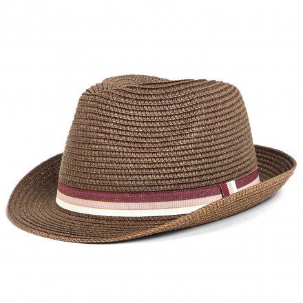 Straw Hat - Gårda Seville Trilby (brown)
