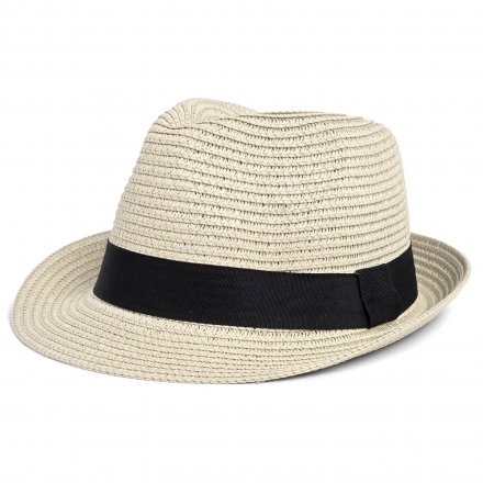 Straw Hat - Gårda Seville Trilby (beige)