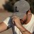 Cap - Gårda Letter Cap 'L' (light grey/blue)