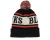 Beanies - American Needle Chicago Blackhawks Pillow Line Knit (black/white/red)