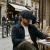 Flat cap - Gårda Aberdour Newsboy (black/grey)