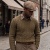 Flat cap - Gårda Vero Linen Newsboy Cap (brown)