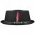Hats - Stetson Pork Pie Woolfelt (black)