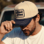Cap - Black River Denver Cotton Snapback (cream/navy)
