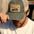 Cap - Black River Racer Washed Trucker (dark green/cream)