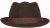 Hats - Gårda Padua Trilby Wool Hat (brown)