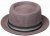 Hats - Gårda Gallio Pork Pie Wool Hat (grey)