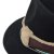 Hats - Gårda Luton Fedora (black)