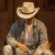 Hats - Gårda Santaquin Crushable Wool felt Western hat (white)