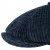 Flat cap - Stetson Hatteras Corduroy Jersey Newsboy Cap (blue)