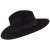 Hats - Jaxon The Author Wide Brim Fedora Hat (black)