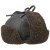 Trapper hat - Stetson Bomber Aviator Hat (brown)