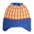 Beanie Kids - Gårda Lönneberga Beanie (orange/blue)