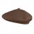 Berets - Gårda Annecy Wool Beret (brown)