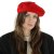 Berets - Gårda Annecy Wool Beret (red)