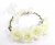 Flower wreath - Gårda Rose Flowerband (white)