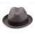 Hats - Crushable Blues Trilby (grey)
