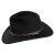 Hats - Crushable Outback (black)