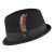Hats - Crushable Dekker Trilby (black)