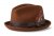 Hats - Brixton x Fender Mustang Fedora (mocha)