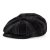 Flat cap - Gårda Premium Banbury Wool Newsboy (black)