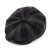 Flat cap - Gårda Premium Banbury Wool Newsboy (black)