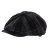 Flat cap - Gårda Premium Banbury Wool Newsboy (black)