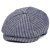 Flat cap - Gårda Barnaby Striped Newsboy (blue)