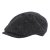 Flat cap - Gårda Premium Consett Wool Newsboy (black)