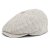 Flat cap - Gårda Crispin Striped Newsboy (greige)