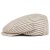 Flat cap - Gårda Gargery Striped Sixpence (beige)