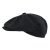 Flat cap - Gårda Premium Larkhall Wool Newsboy (black)