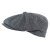 Flat cap - Gårda Premium Oakham Wool Newsboy (black/white)