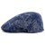 Flat cap - Gårda Phineas Floral Sixpence (blue)