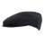 Flat cap - Gårda Premium Selby Wool Sixpence (black)