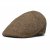 Flat Cap - Gårda Tallone Linen Flat Cap (brown)