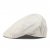 Gubbkeps / Flat cap - Gårda Tallone Linen Flat Cap (vit)