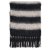 Scarves - Gårda Dinibor Striped Scarf (grey/black)