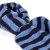 Scarves - Gårda Grindelwald Striped Wool Mix Scarf (blue)