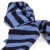 Scarves - Gårda Grindelwald Striped Wool Mix Scarf (blue)