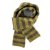 Scarves - Gårda Grindelwald Striped Wool Mix Scarf (green)