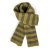Scarves - Gårda Grindelwald Striped Wool Mix Scarf (green)