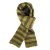 Scarves - Gårda Grindelwald Striped Wool Mix Scarf (green)
