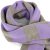 Scarves - Gårda Kitzbühel Merino Wool Check Scarf (purple/beige)