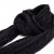 Scarves - Gårda Sölden Cable Knit Wool Mix Scarf (black)