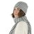 Scarves - Gårda Engelberg Striped Wool Mix Scarf (dark grey/white)
