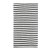 Scarves - Gårda Engelberg Striped Wool Mix Scarf (dark grey/white)