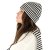 Scarves - Gårda Engelberg Striped Wool Mix Scarf (brown/white)